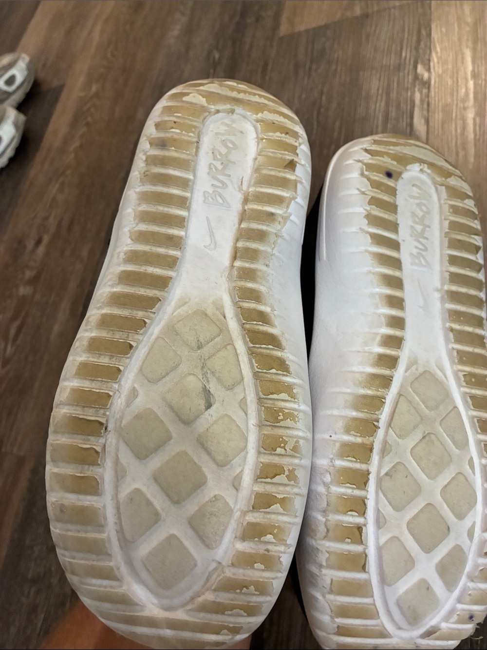 Nike Black and White Cozy Slip-On Burrows - Picture 5 of 5